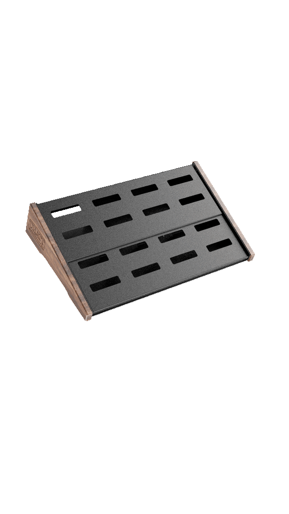 Phatt Music Co. dual-hinged pedal surface demonstration