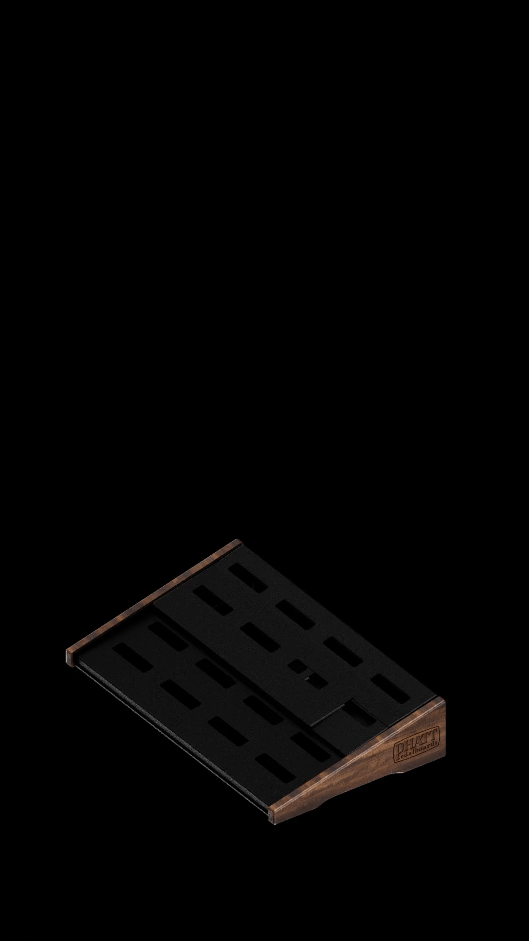 Phatt Music Co. modular pedalboard assembly demonstration